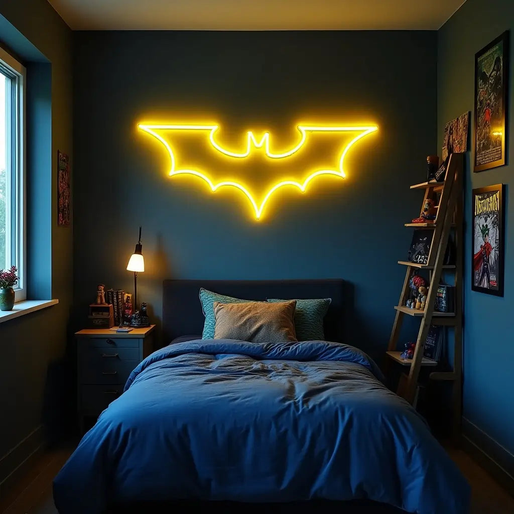 Batman Bedroom Neon Sign