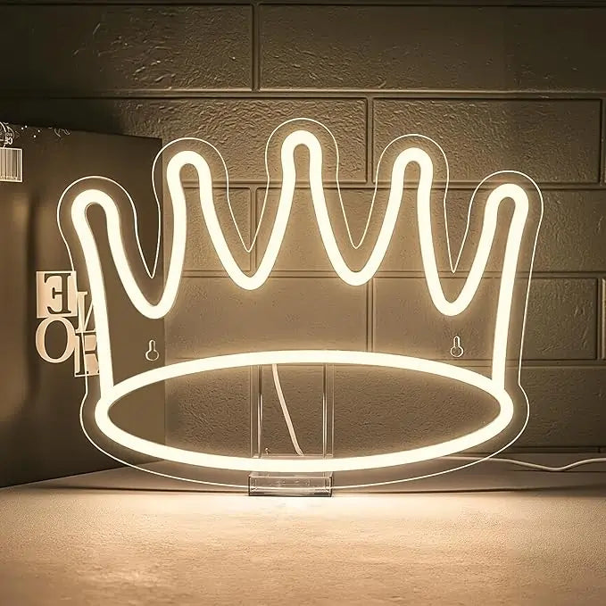 Crown Bedroom Neon Sign