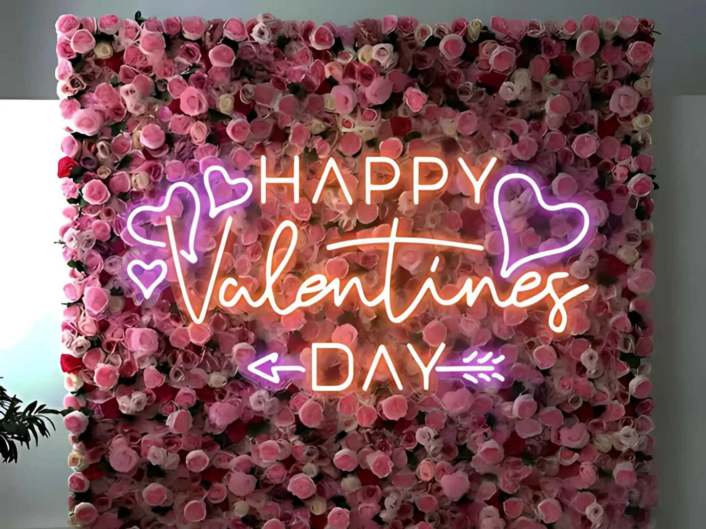 Happy Valentine's Day Neon Sign
