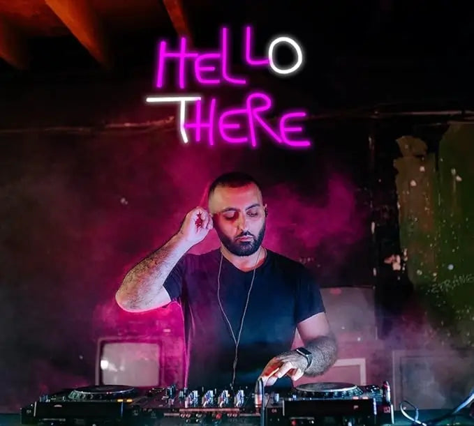 Hello There Bar Neon Sign