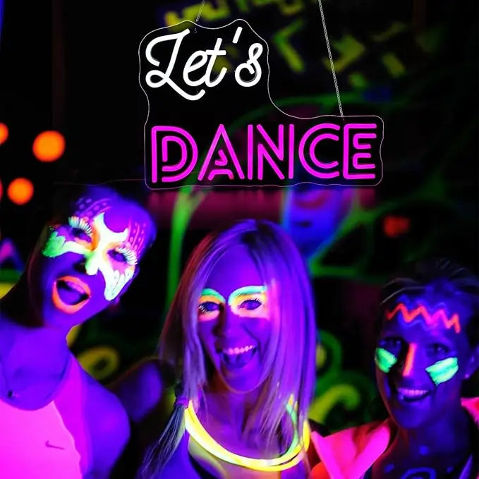 Let's Dance Neon Bar Sign