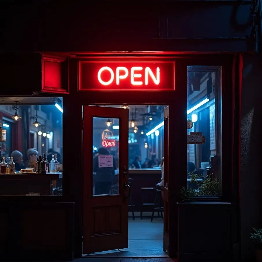 Open Bar Sign