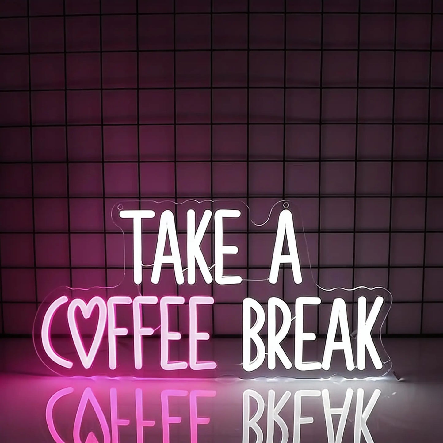 Take A Coffee Break Neon Sign