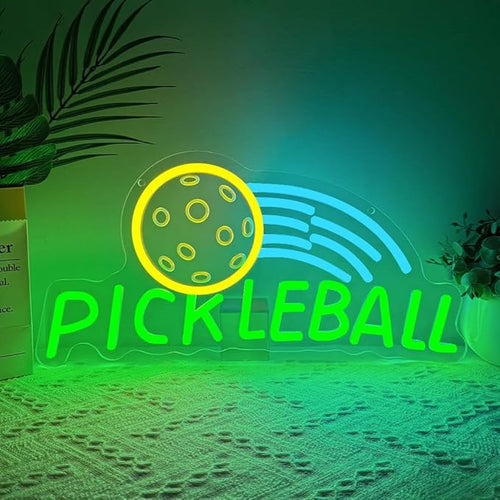 Pickleball Sports Neon Sign
