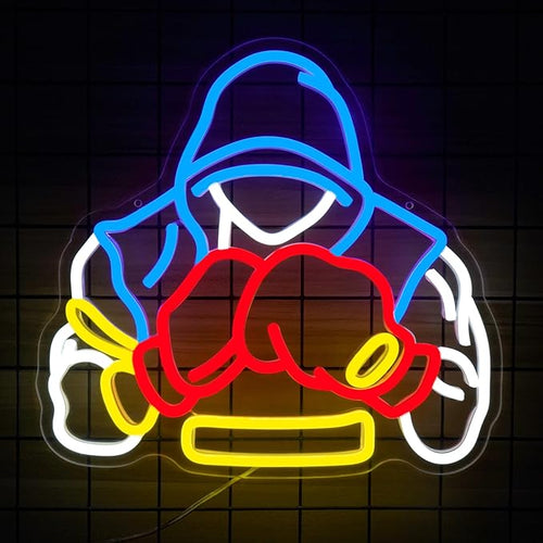 Boxer Sports Neon Sign