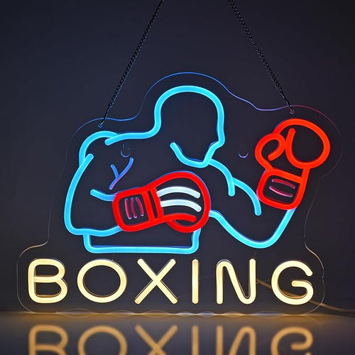 Boxing Sports Neon Sign