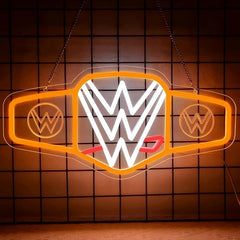 WWE Belt Sports Neon Sign