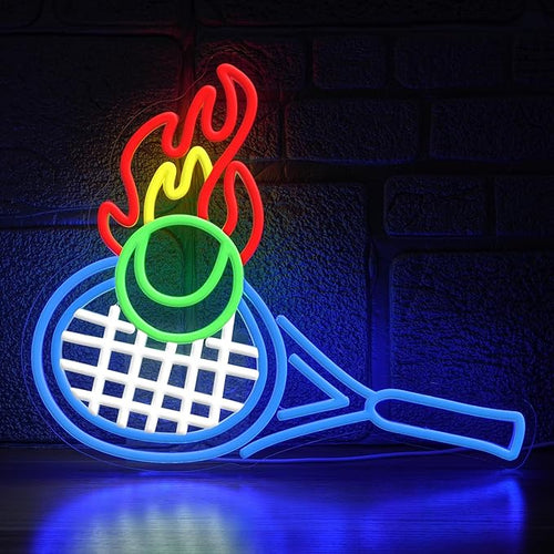 Tennis Sports Neon Sign