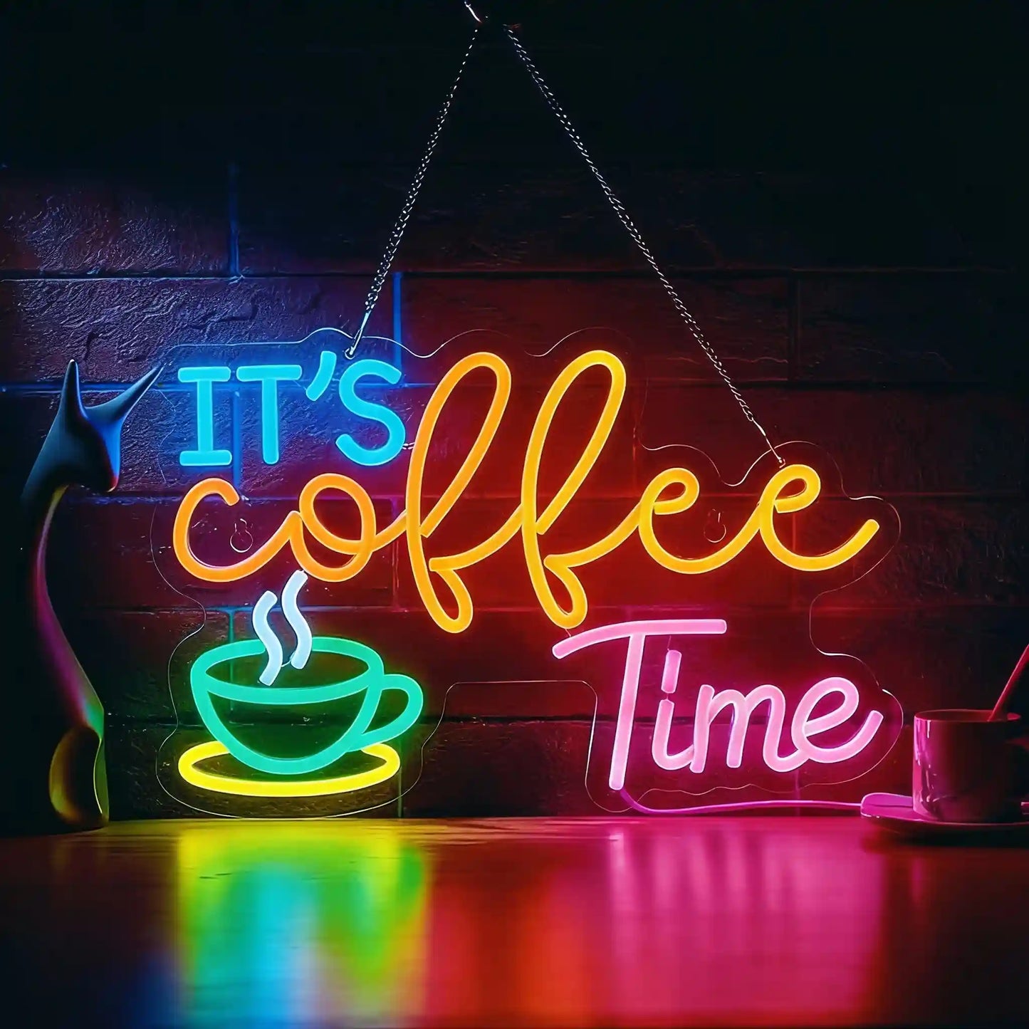 It's Coffee Time Neon Sign