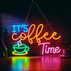 It's Coffee Time Neon Sign