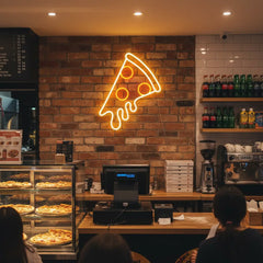 Pizza Slice Neon Sign