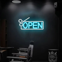 Salon Open Neon Sign