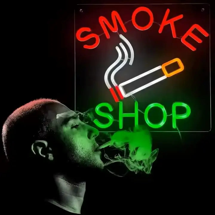 Smoke Shop Neon Sign