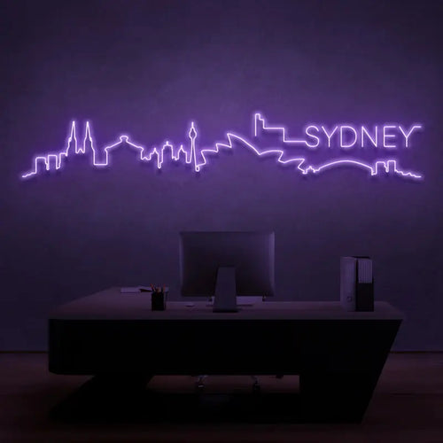 Sydney Skyline Neon Sign