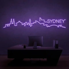 Sydney Skyline Neon Sign