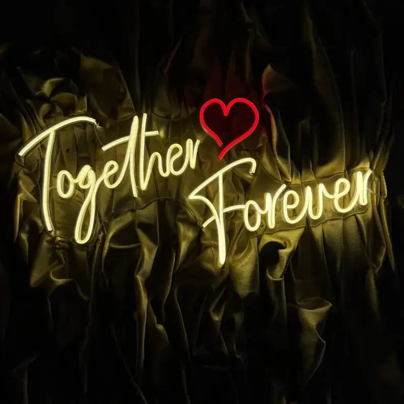 Together Forever Wedding Neon Sign